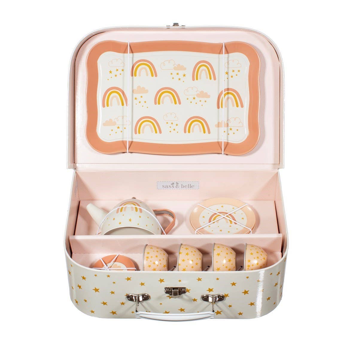 Sass & Belle Europe Set da tè per bambini Earth Rainbow