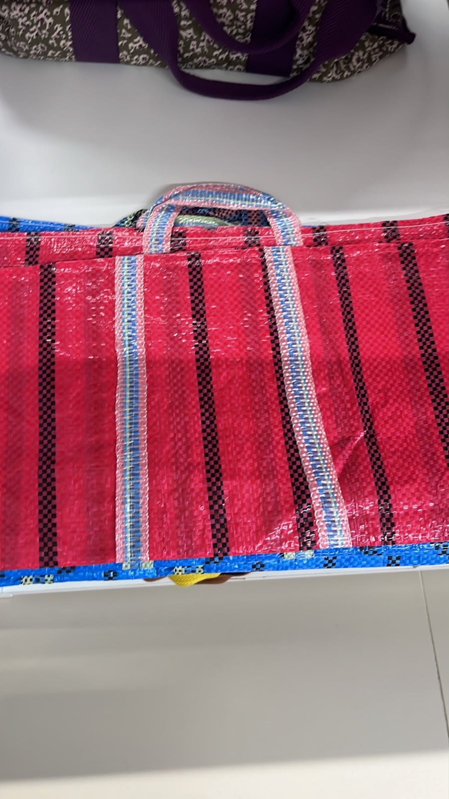 Babachic borsa spesa rossa