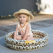 Swim Essentials Piscina per bambini - Beige - Safari Chic - Ø 60 cm