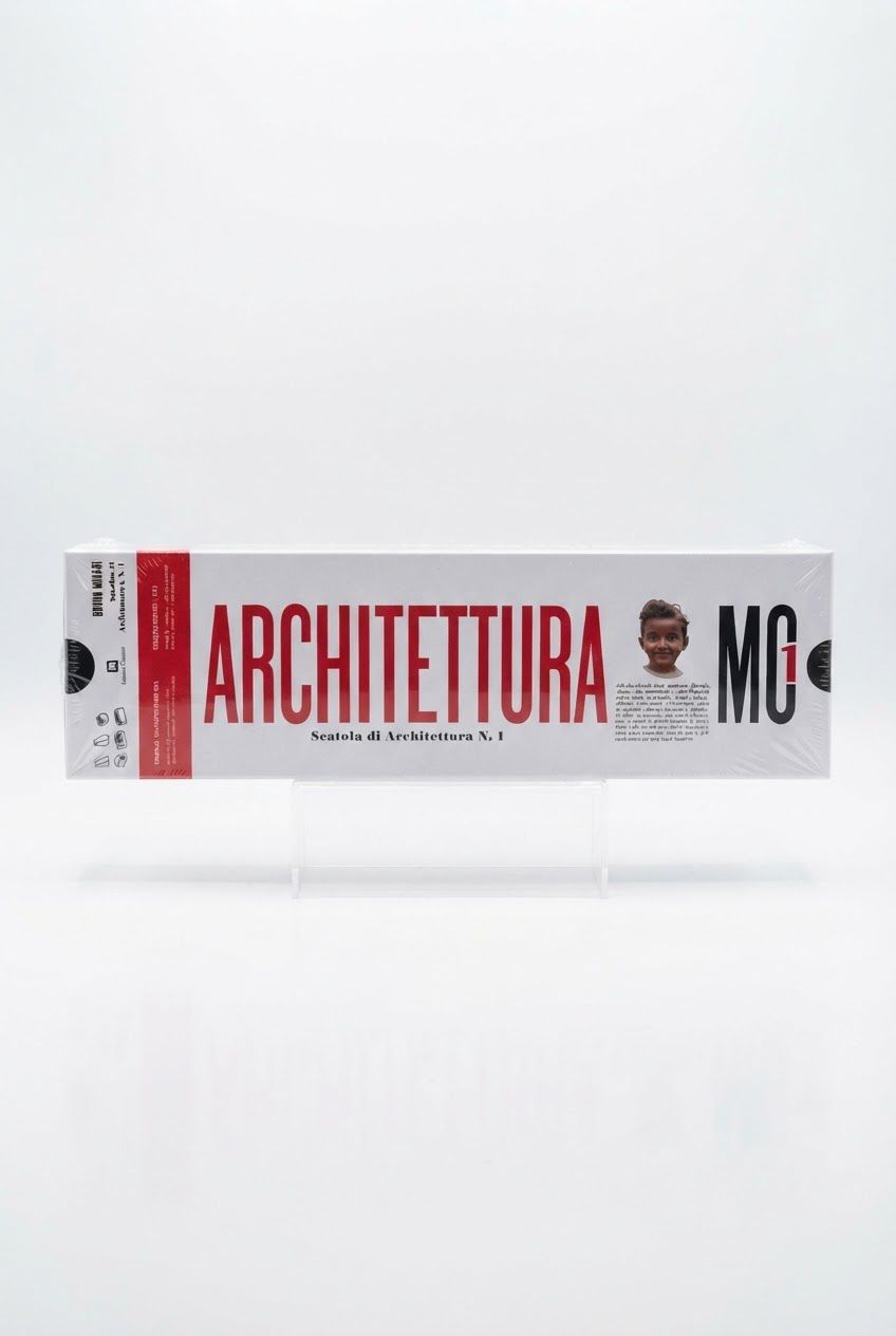 Corraini Edizioni SCATOLA DI ARCHITETTURA MC1. Nuova Bruno Munari