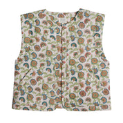 Bonheur du Jour Gilet senza maniche Cherry Donna - Rosa/blu