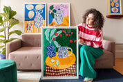 Teresa Rego Porcellana e Garofani: A3