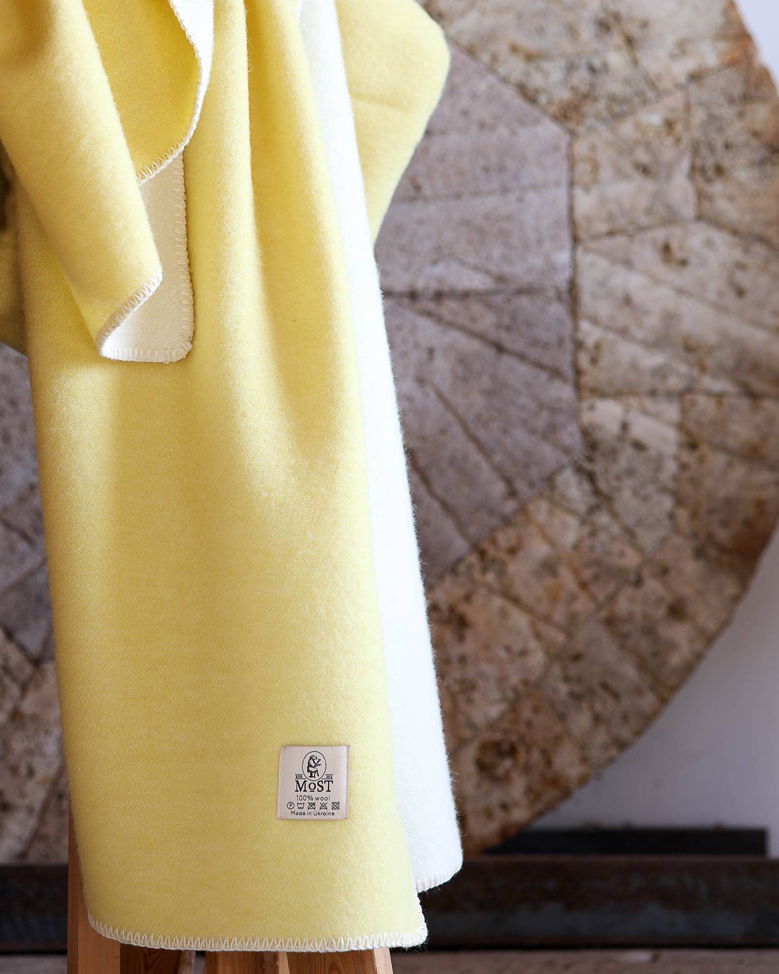 MoST - J. Vercoulen Coperta in lana LEMON - singola