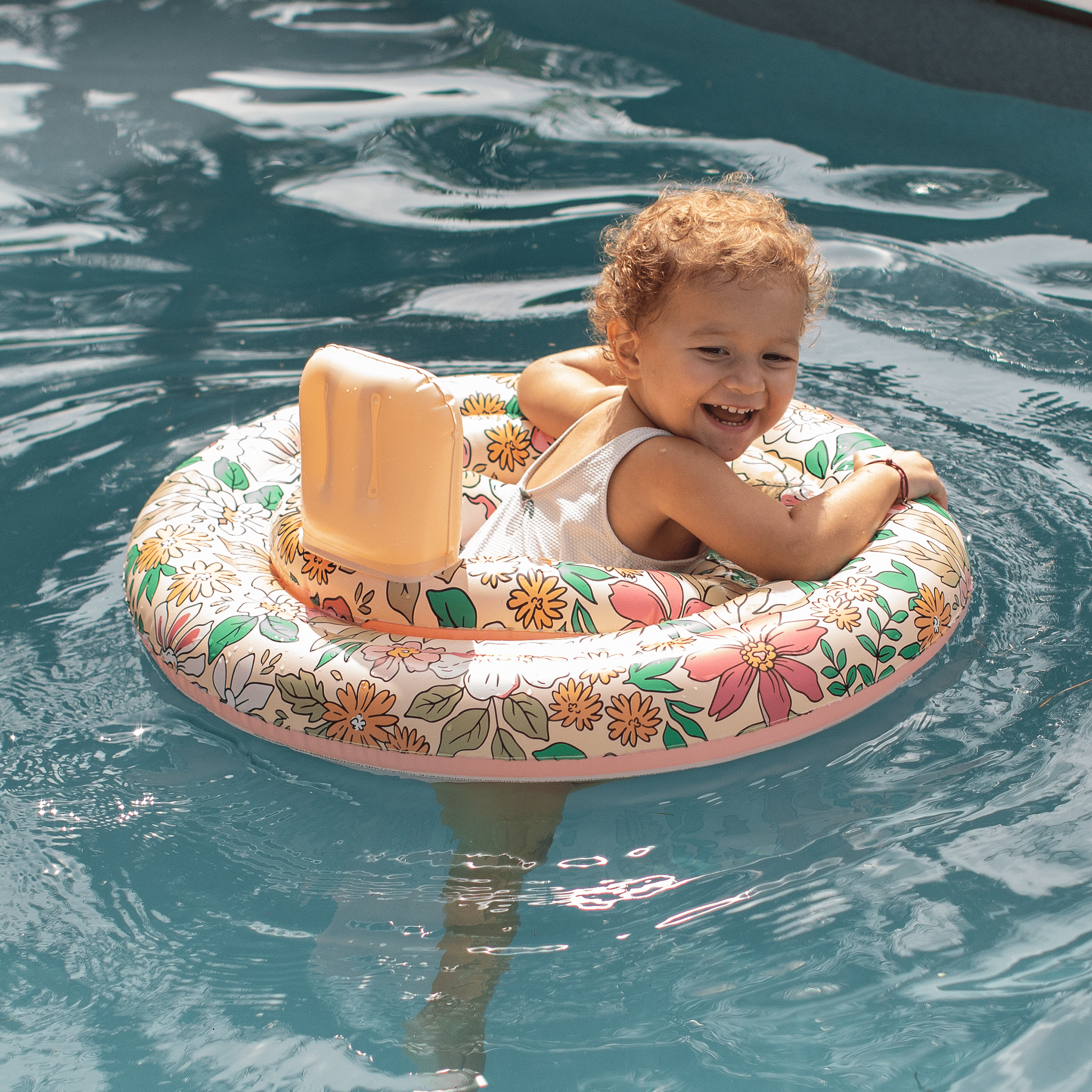 Swim Essentials Salvagente per Bambini - Multicolore - Blossom - 0/1 Anni