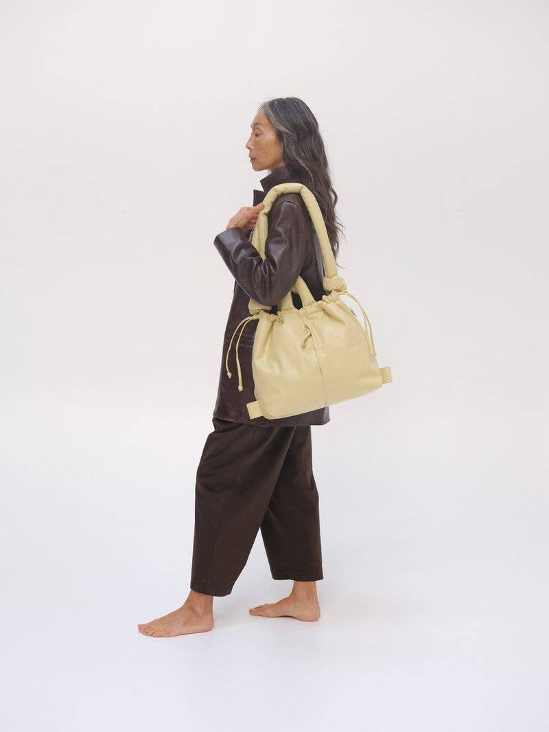 Ölend Backpacks Pelle vegana Ona: Rosso ciliegia