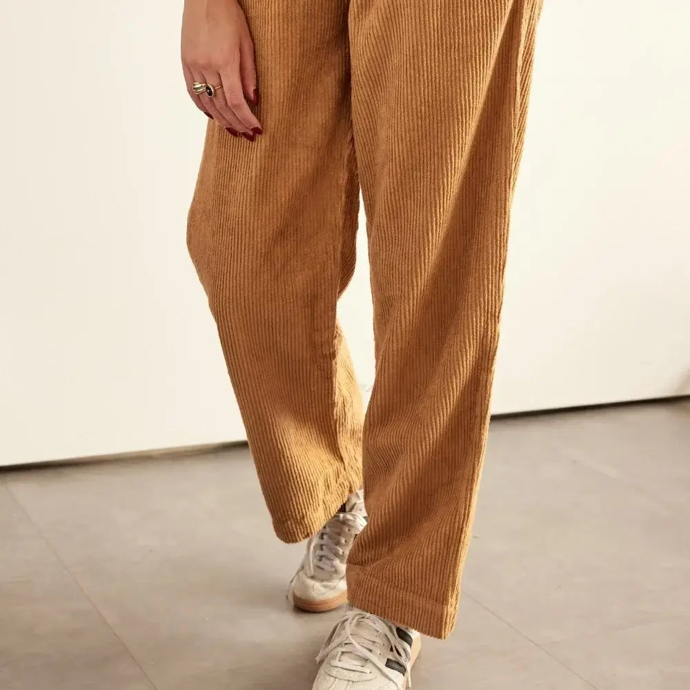 Bonheur du Jour Pantaloni da donna in velluto - Spezia