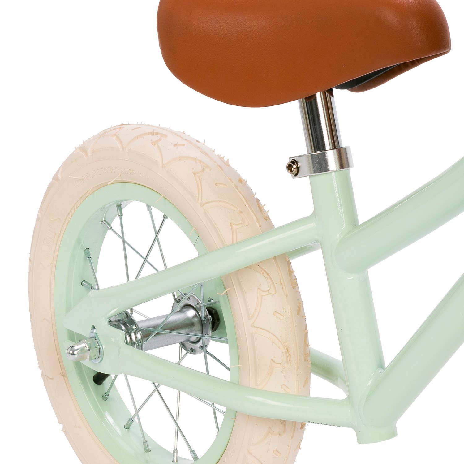 BANWOOD BICICLETTA SENZA PEDALI FIRST GO VINTAGE - MENTA CHIARA