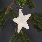 Kinta Stella cappuccio decorativa di Natale: Naturel