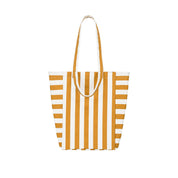 Rose in April BORSA ELISABETH A RIGHE CARAMELLO E PANNA