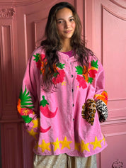TOUT - Giacca leopardata Pink Pepper