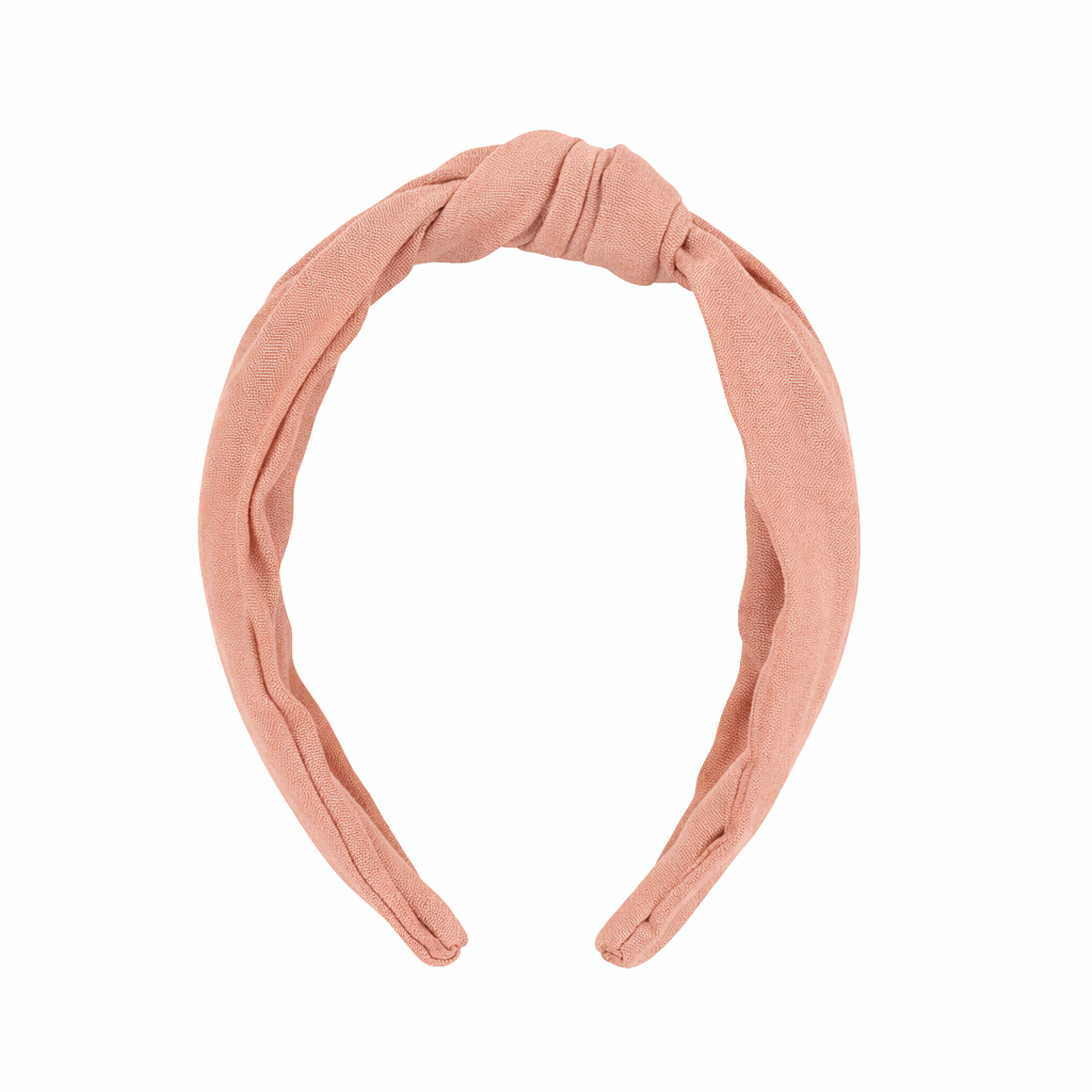 GRECH & CO Fascia Classica con Nodo | Cotone Organico: In Bloom