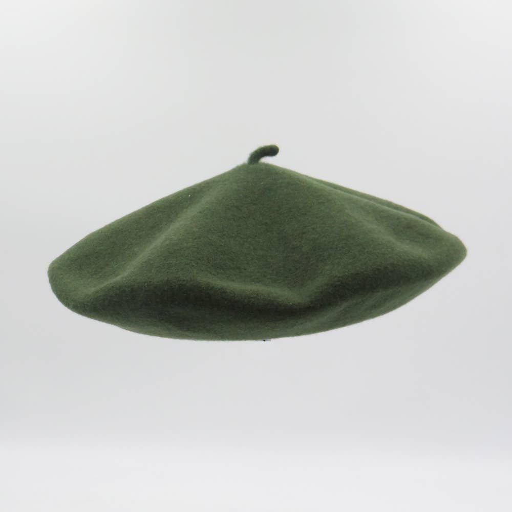 Le Beret Français Basco classico Caramello
