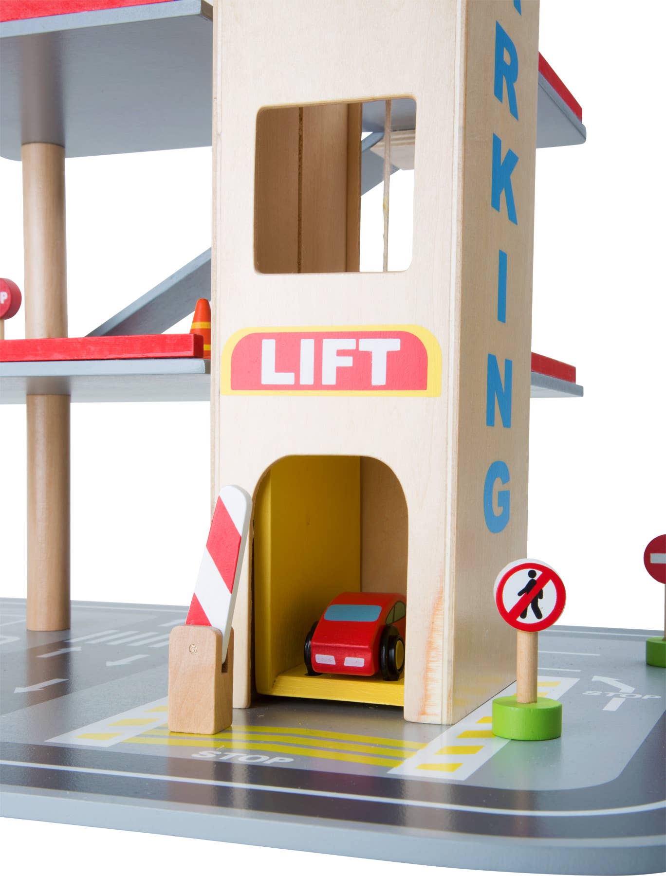 Small foot Parcheggio multipiano in legno « Rapid Descent »