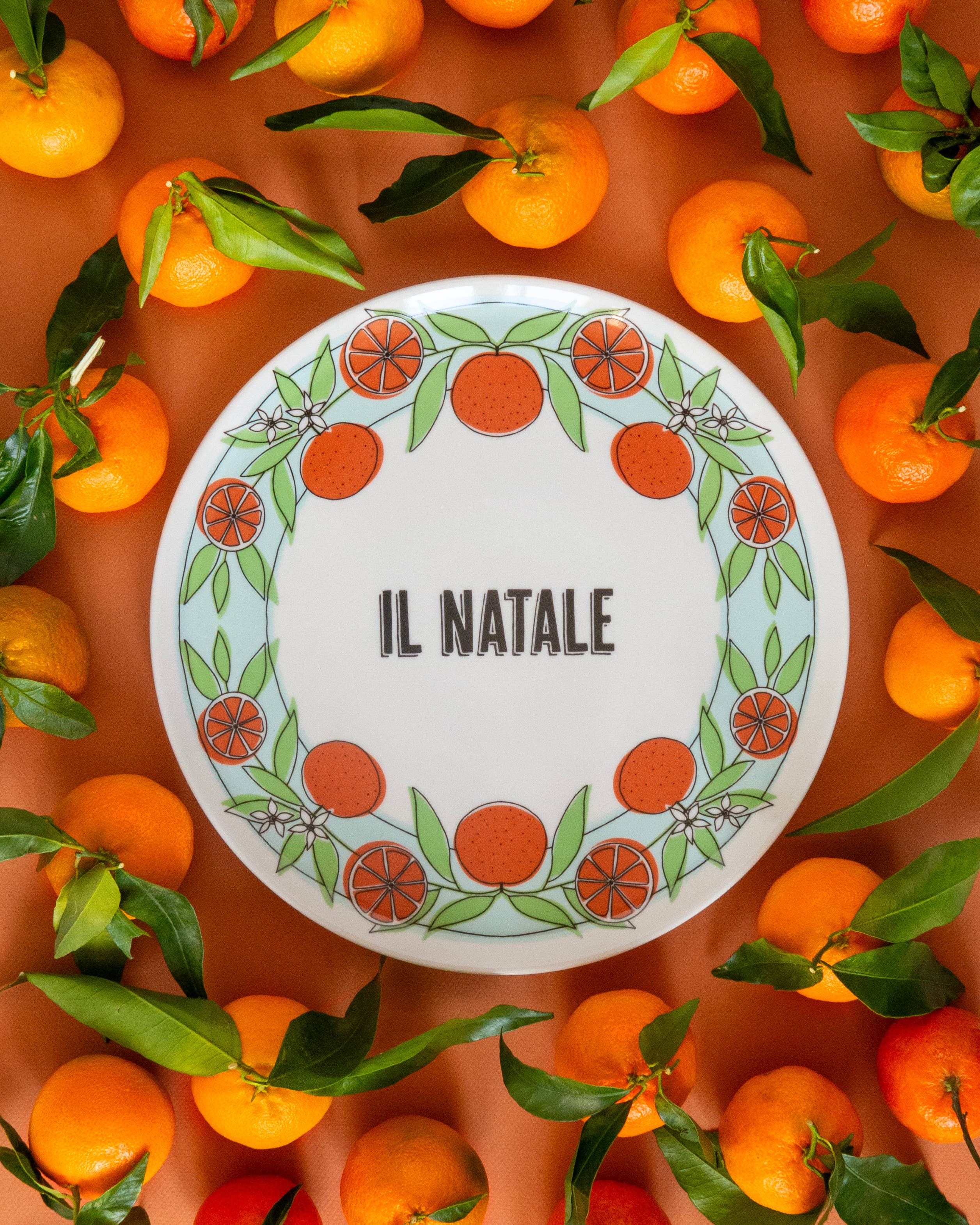 ilaria.i MANDARIN - il piatto da torta dedicato al Natale.