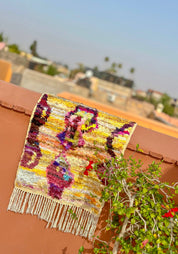 SOUK in the CITY Tappeti Boujad SABRA S: Marrone | giallo