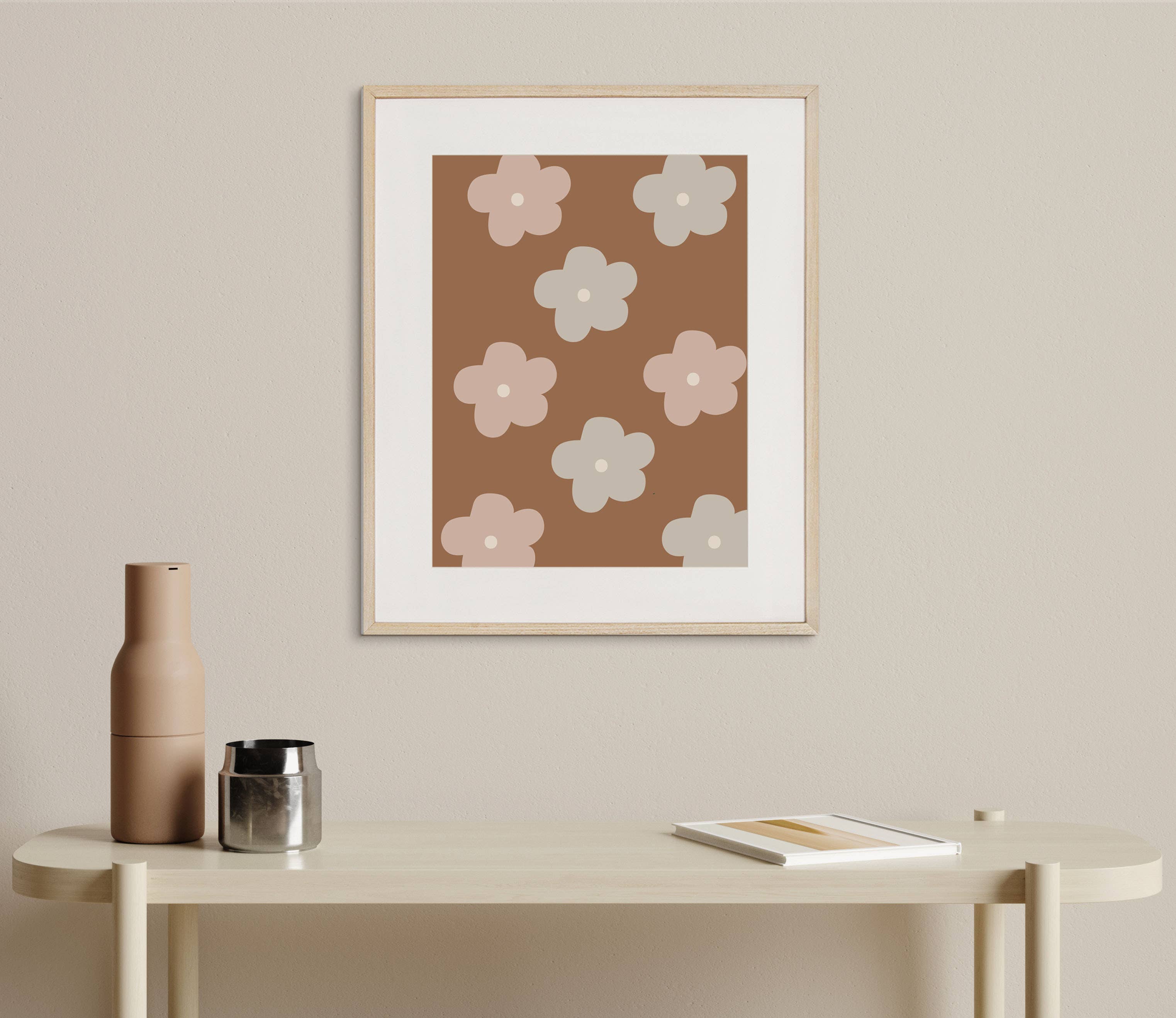 Little Otja Poster Flower Power, carta ecologica e imballaggio: A3