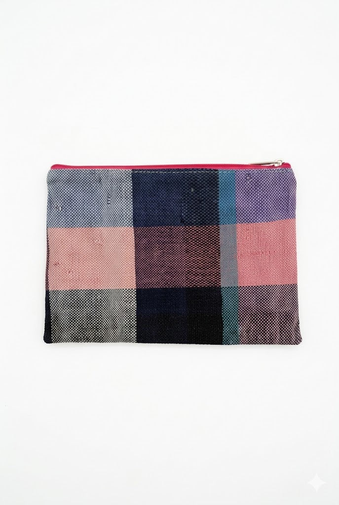 SOUK IN THE CITY - Pochette con cerniera HAYK riciclata, taglia grande