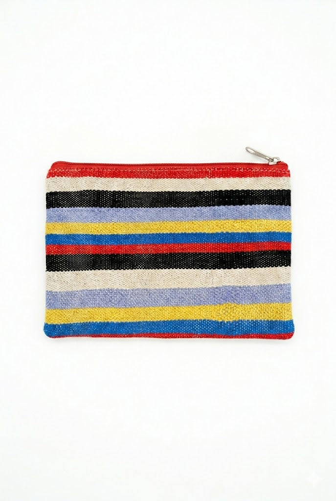 SOUK IN THE CITY - Pochette con cerniera HAYK riciclata, taglia grande
