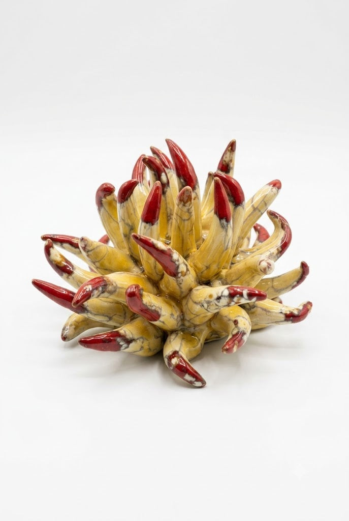 Ceramiche Fratantoni - Anemone beige grande