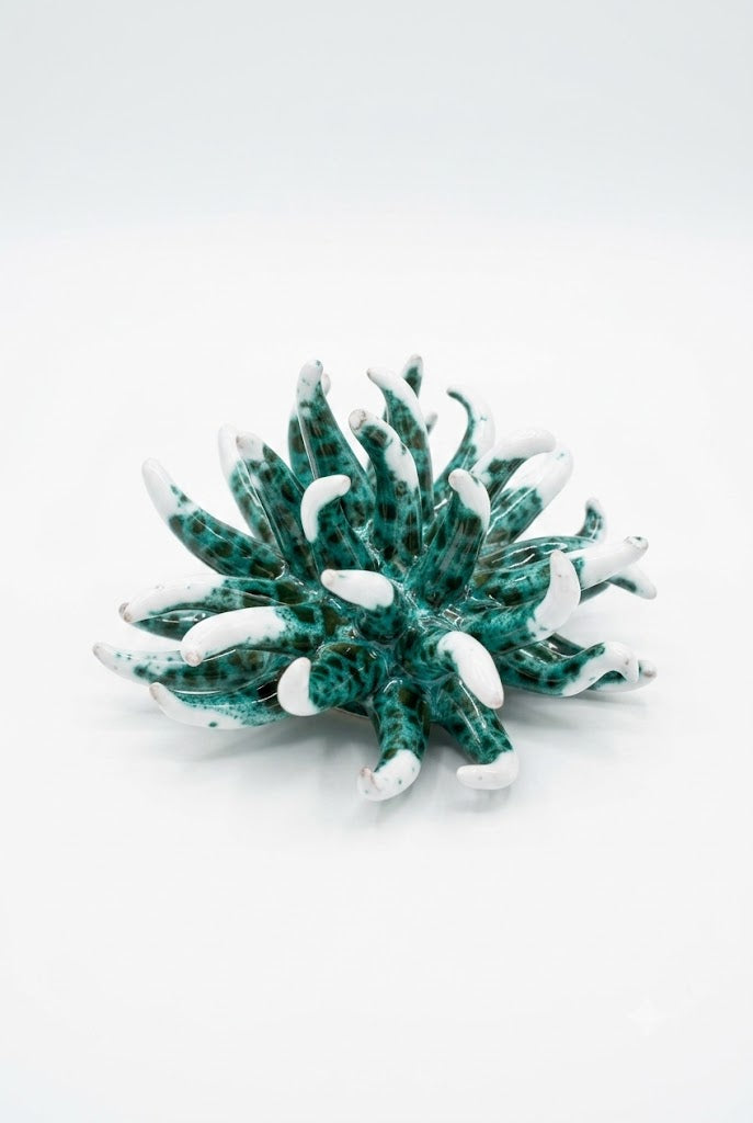Ceramiche Fratantoni - Anemone verde piccolo