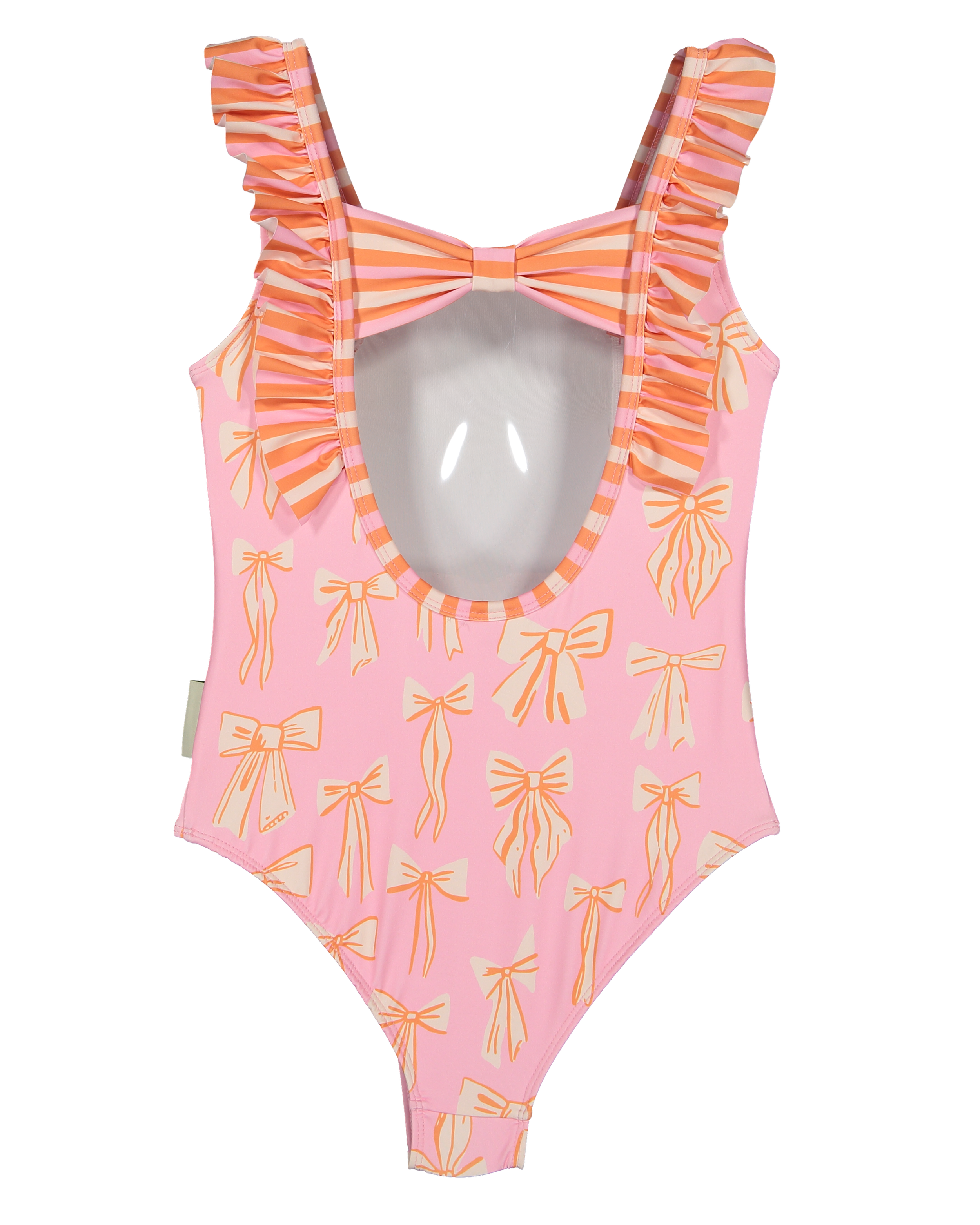 Paper Boat Costume da bagno a righe e fiocchi da spiaggia