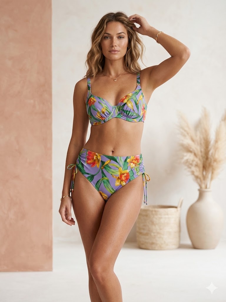 Charmline- Bikini floreale