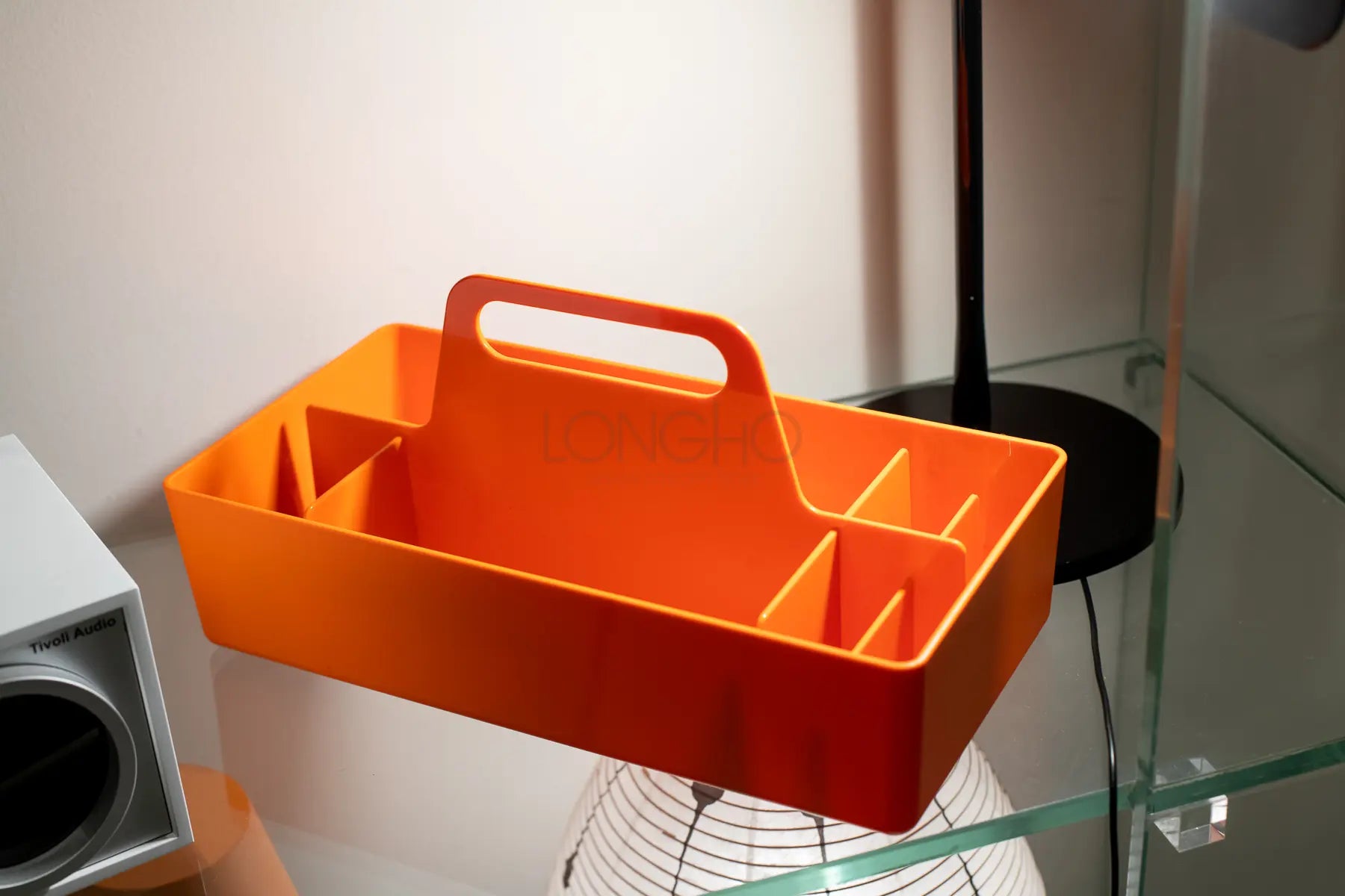 VITRA Toolbox Cassetta portaoggetti Mandarino