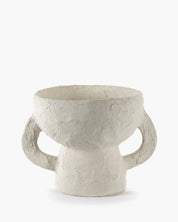 SERAX Vaso con manici S Cartapesta bianca Terra