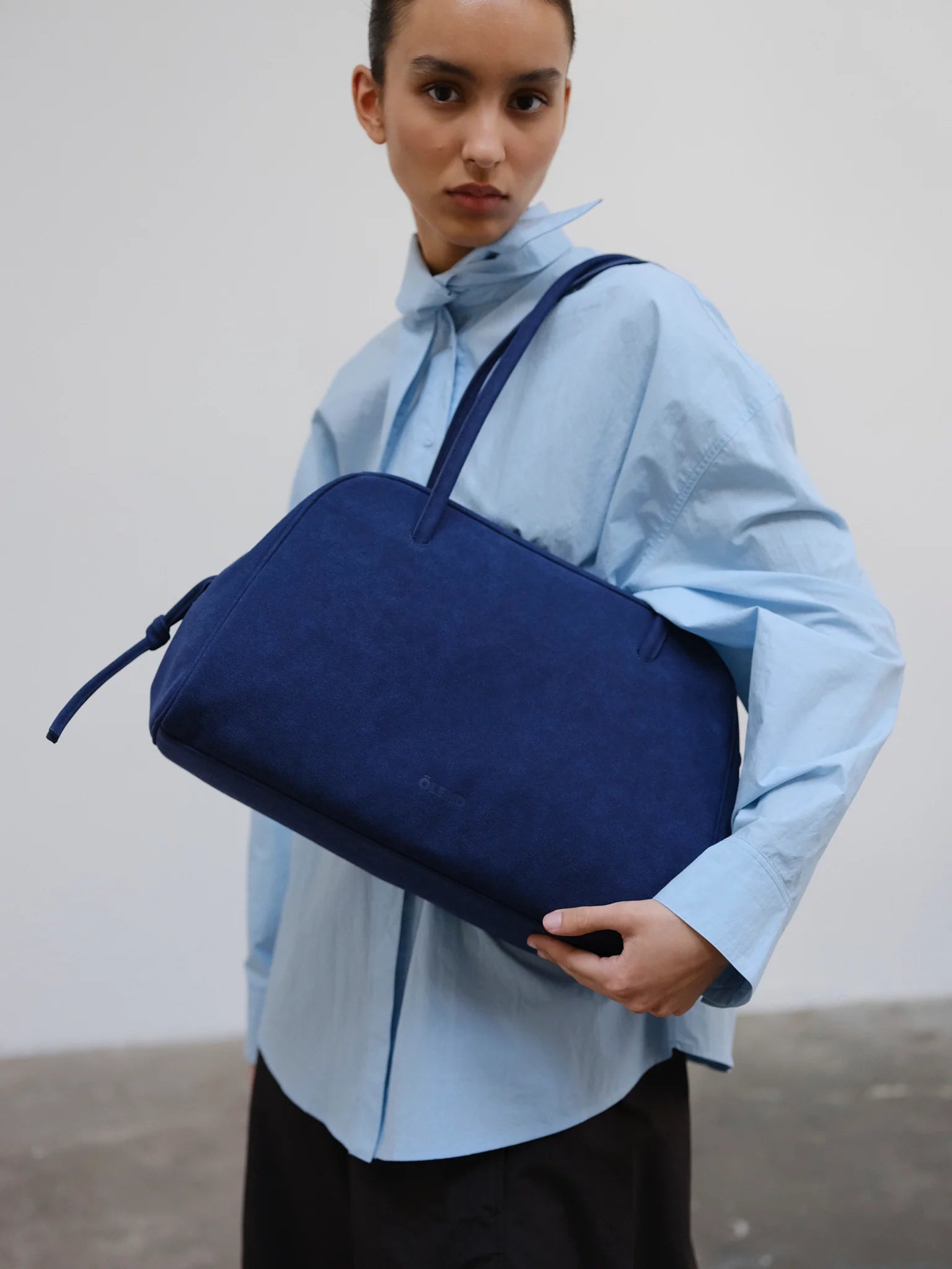 Ölend Backpacks Brooklyn Bag - scamosciato - navy