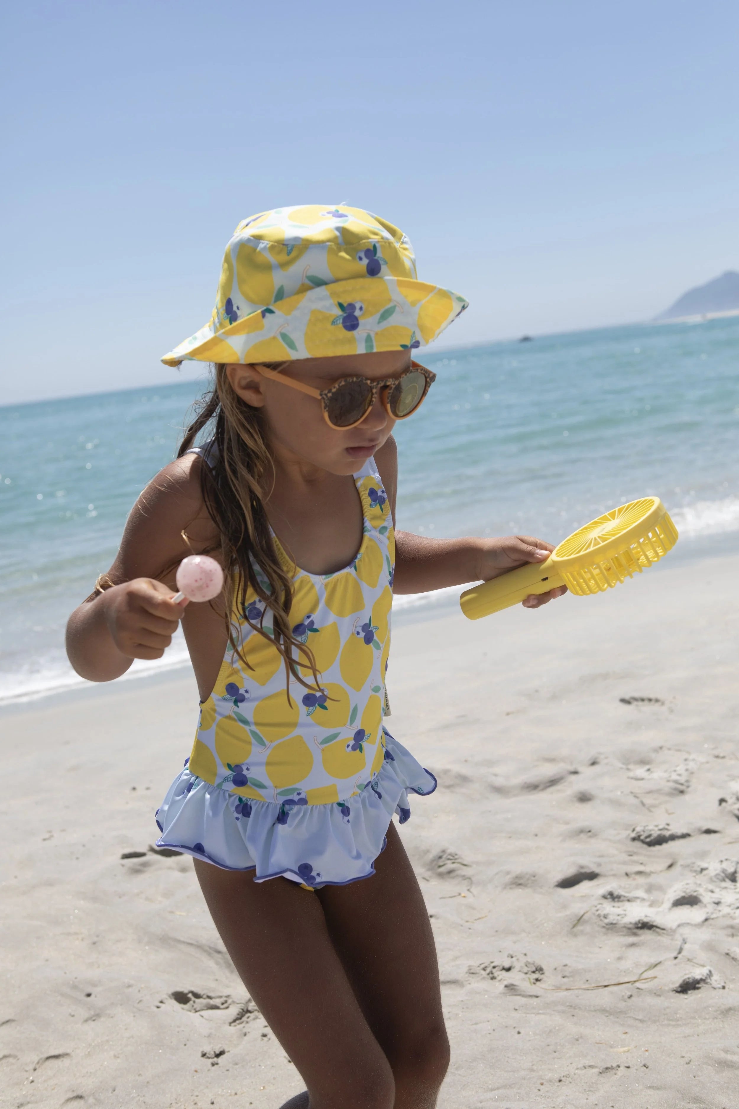 Paper Boat Costume da bagno con volant Lemonberry