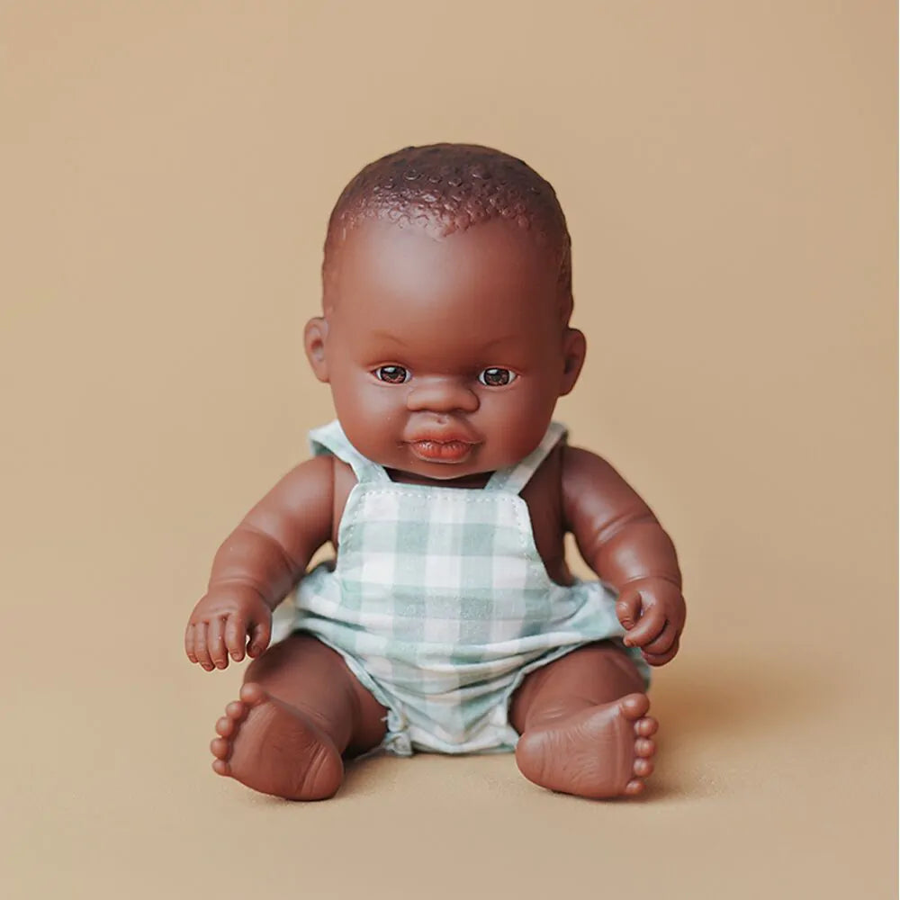 Miniland  Bambola Bambino Africano 21 cm