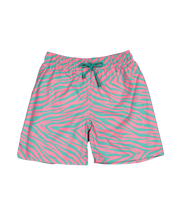 Paper Boat Pantaloncini da bagno classici Minty Waves