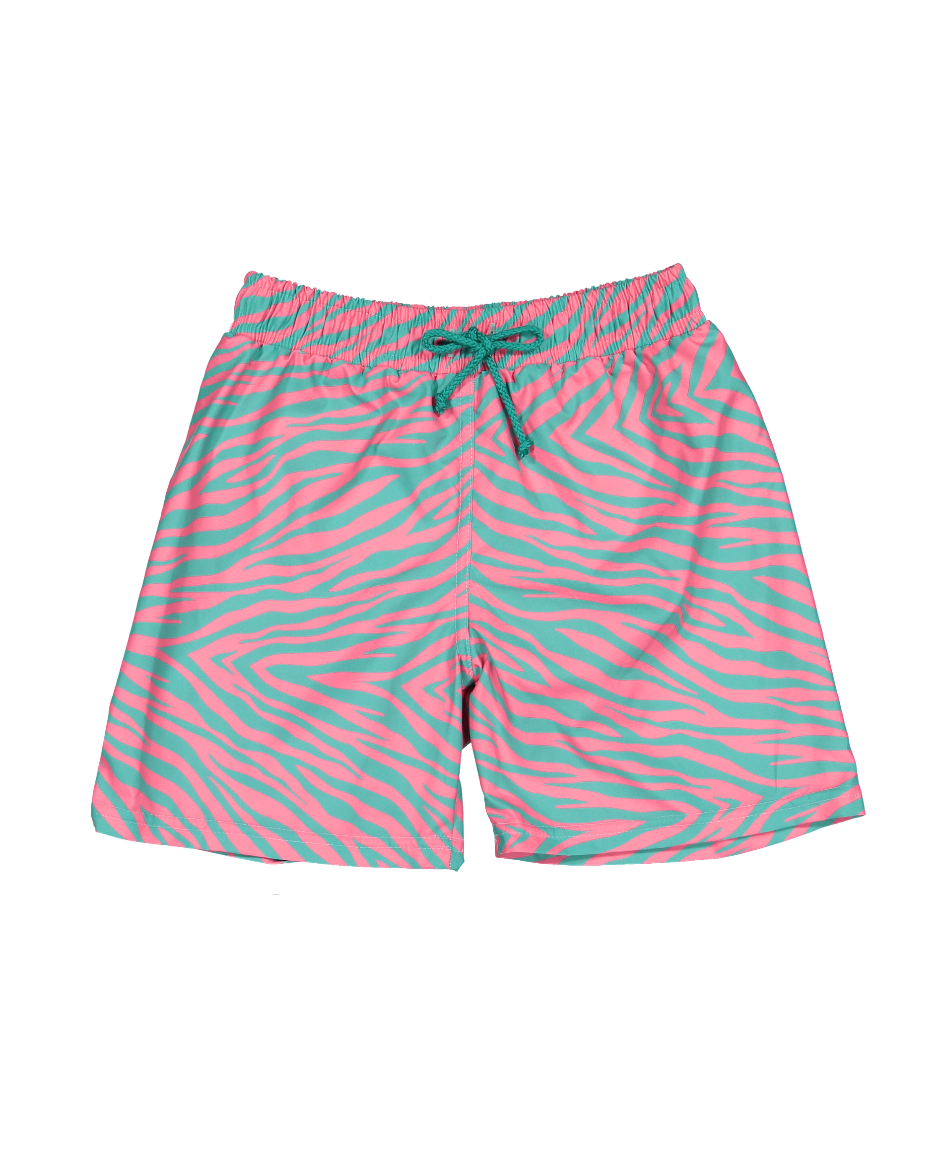 Paper Boat Pantaloncini da bagno classici Minty Waves