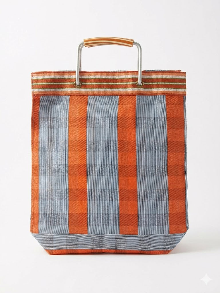 MARKET VINTAGE MEDIUM arancio grigio