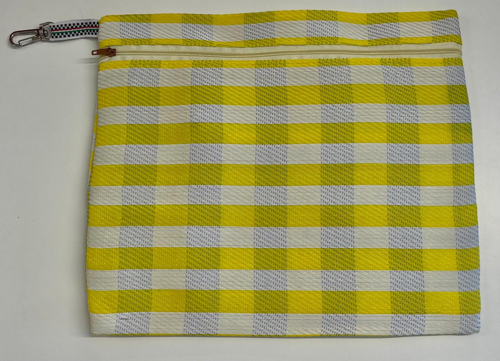 BABACHIC Pouches quadrato giallo
