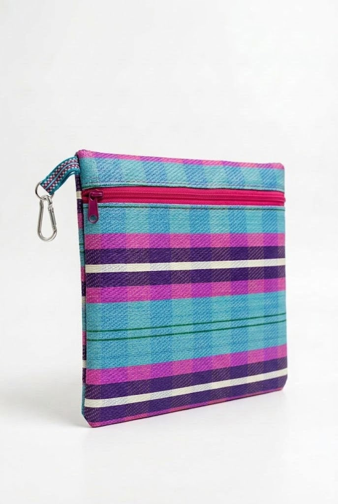 BABACHIC Pouches fuxia azzurro
