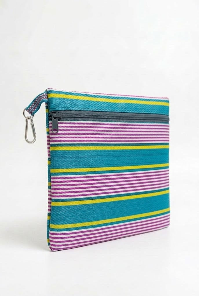 BABACHIC Pouches fuxia verde acqua