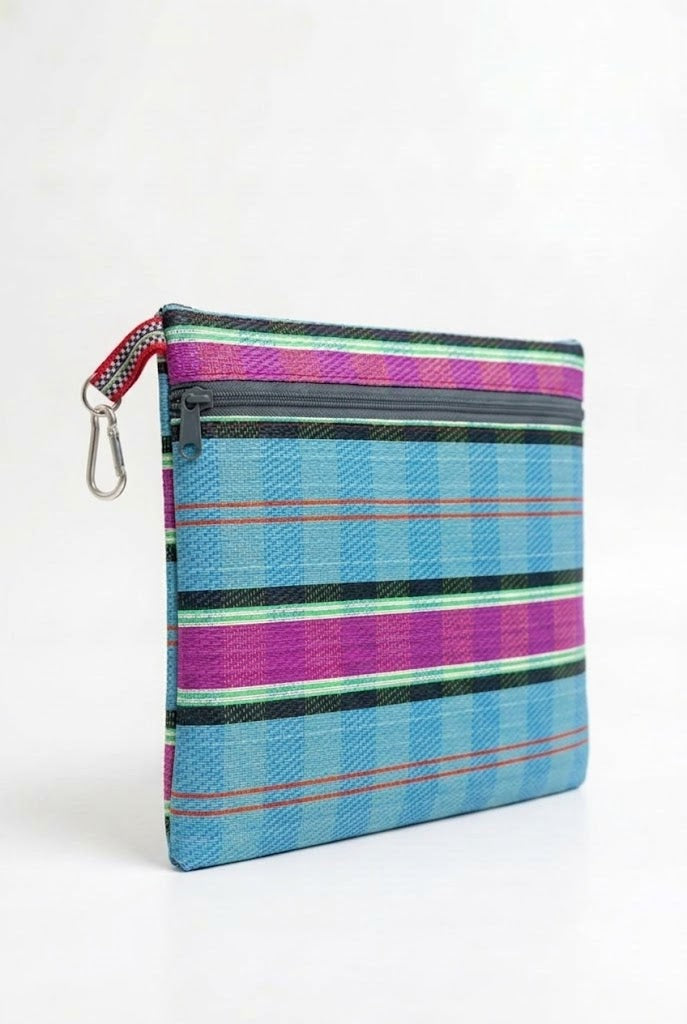 BABACHIC Pouches azzurro fuxia viola