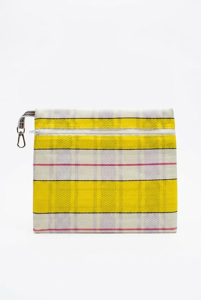BABACHIC Pouches giallo/bianco