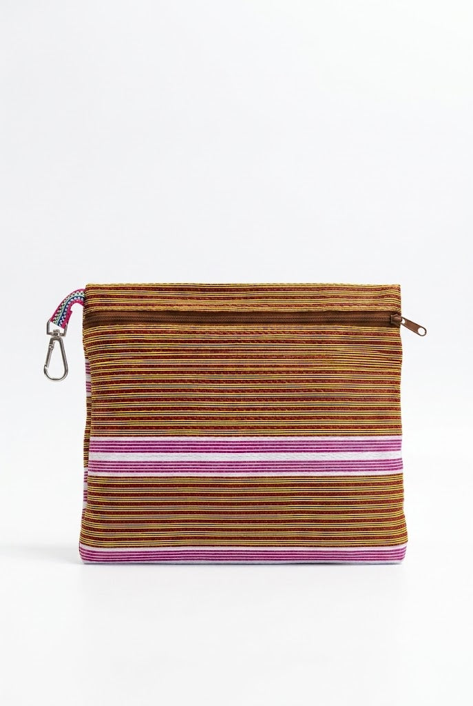 BABACHIC Pouches fuxia arancio rosso