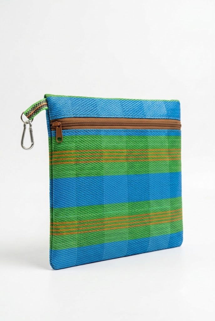 BABACHIC Pouches blu verde