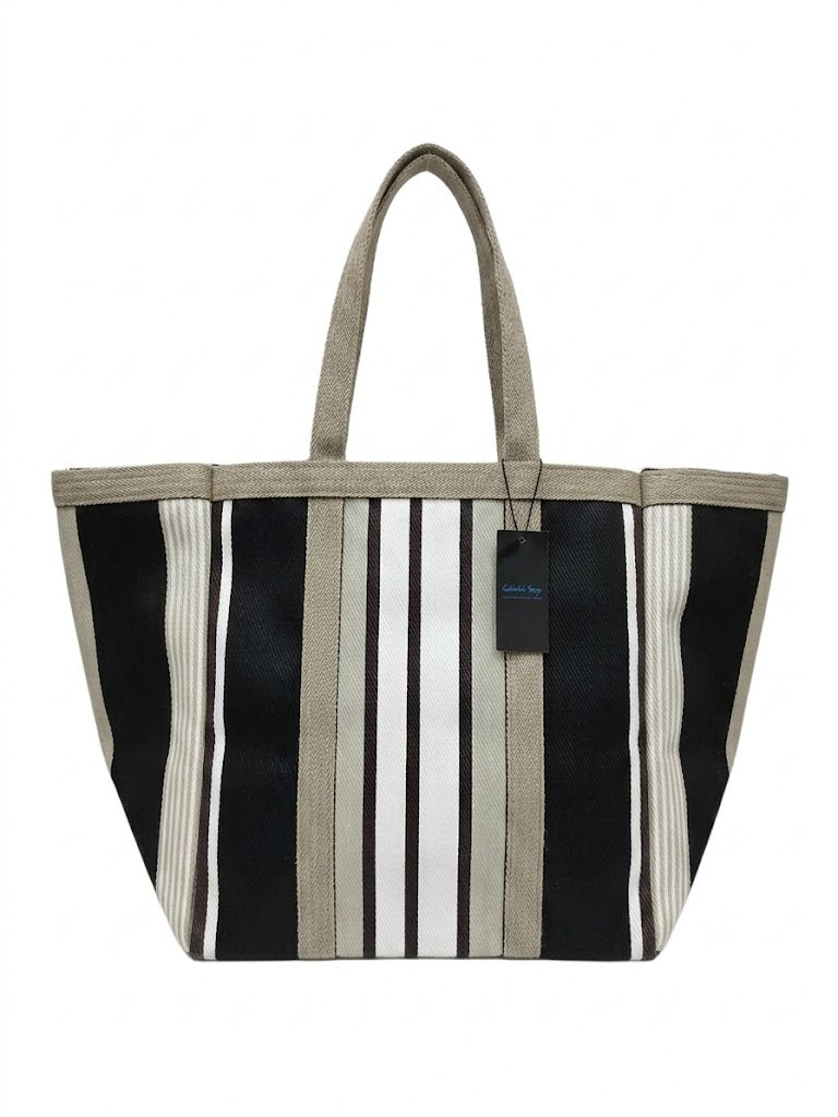 Babachic borsa Picnic Medium– Nero/beige
