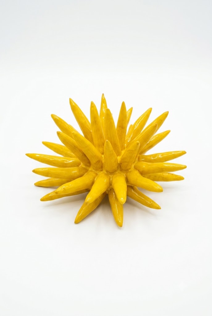 Ceramiche Fratantoni - Riccio giallo grande