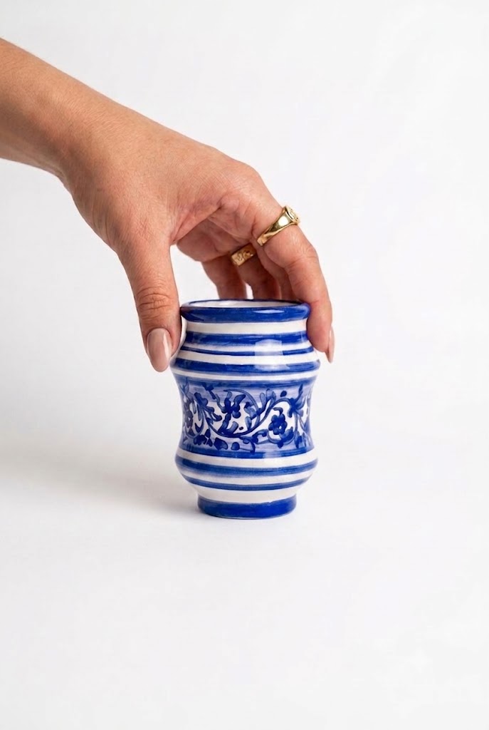 Simone Caltagirone - Bicchiere in Ceramica