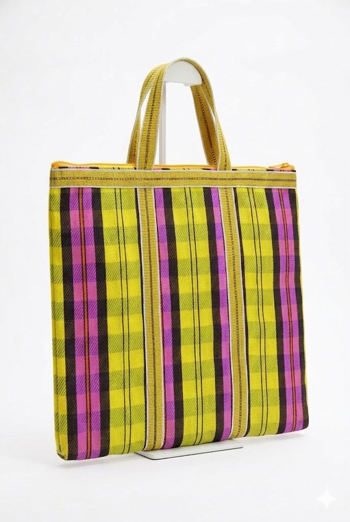 Babachic Borsa Simple Zip - giallo