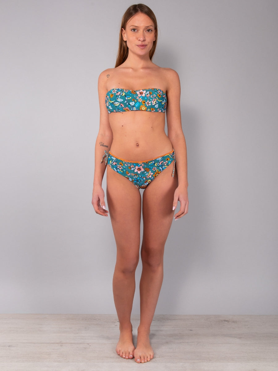 VERDISSIMA Slip con laccetti double face Tahiti