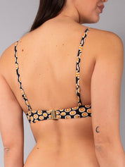 VERDISSIMA Reggiseno francese con ferretto invisibile tropical leaves
