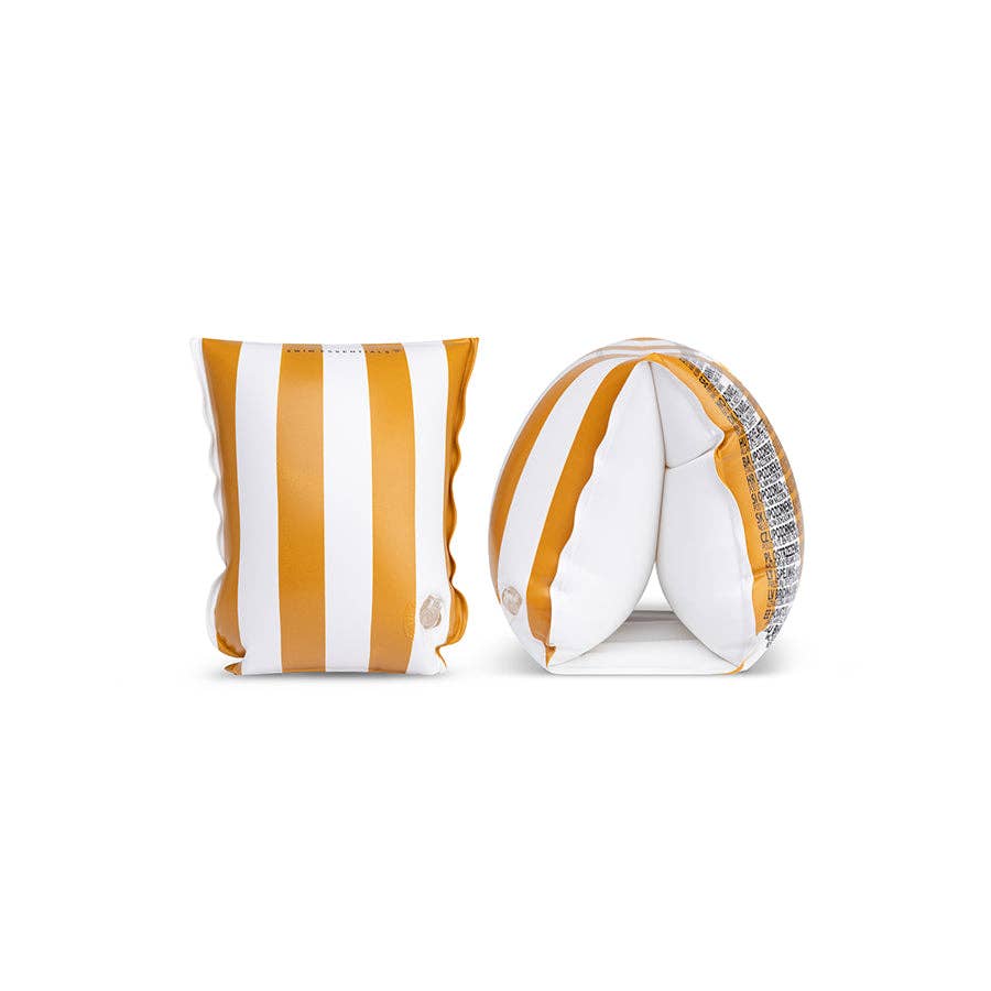 Swim Essentials Fasce da braccio - Marrone/Bianco - Flusso