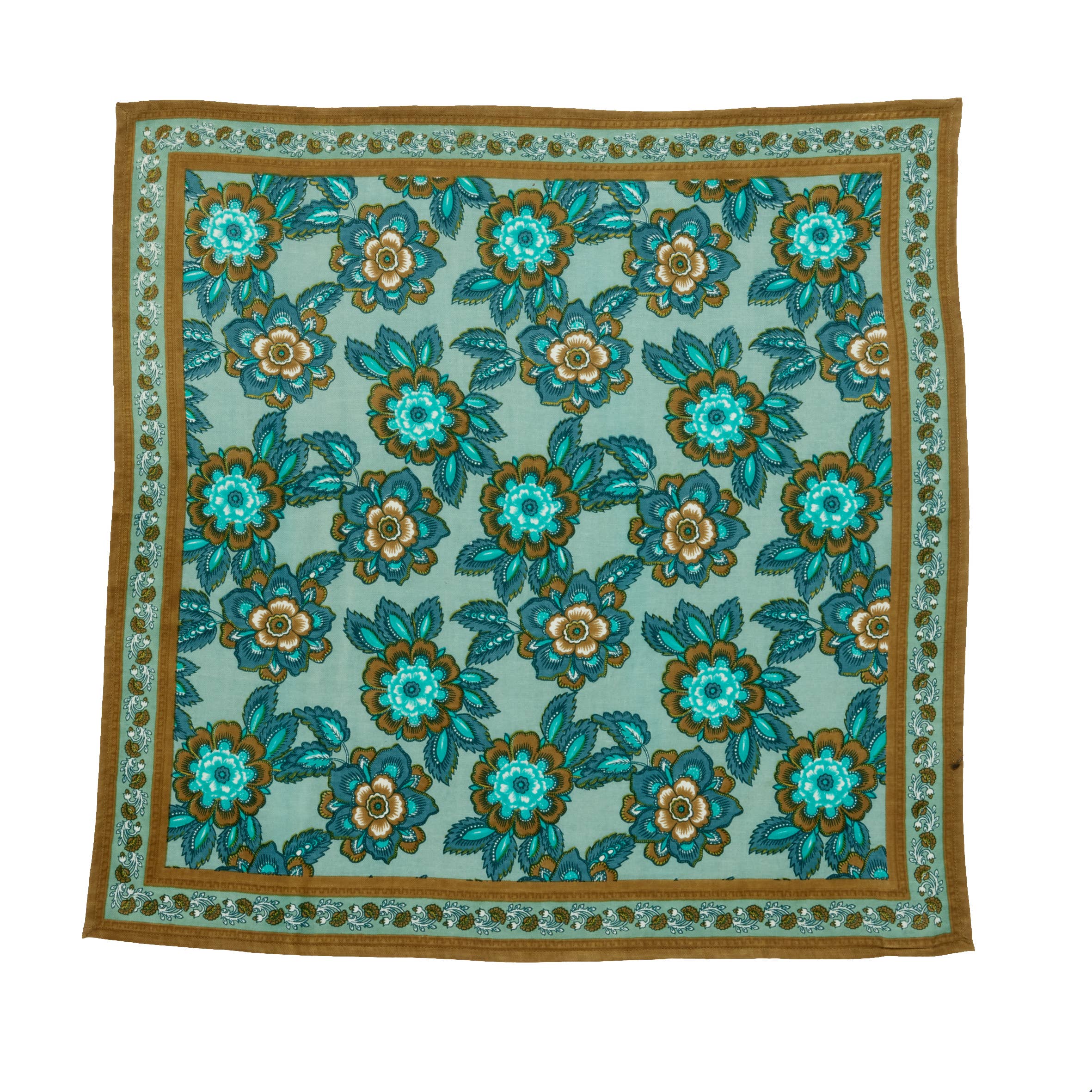 Bonheur du Jour Foulard indiano - Jakarta verde