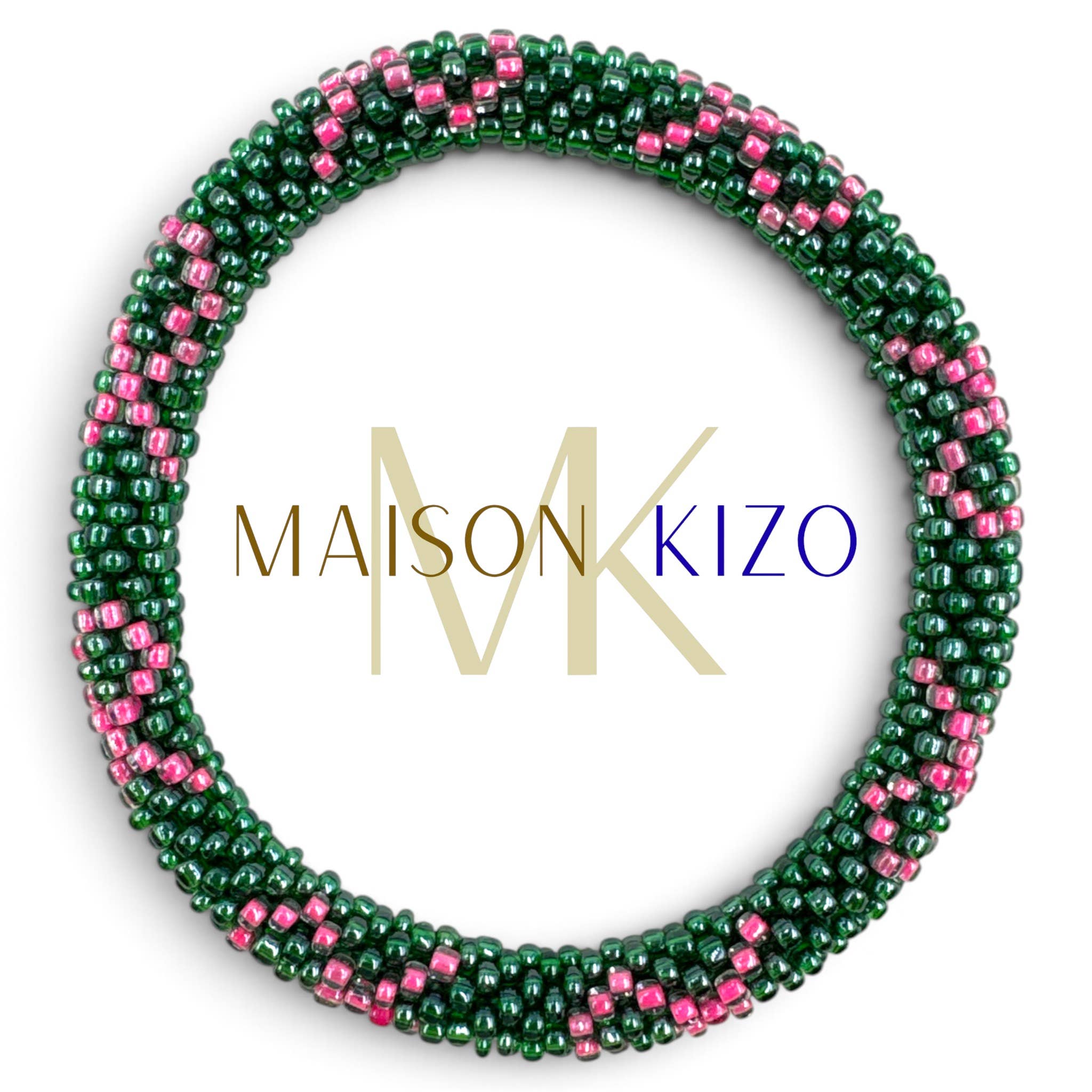 Bracciale Ottobre Rosa Verde - Edizione limitata